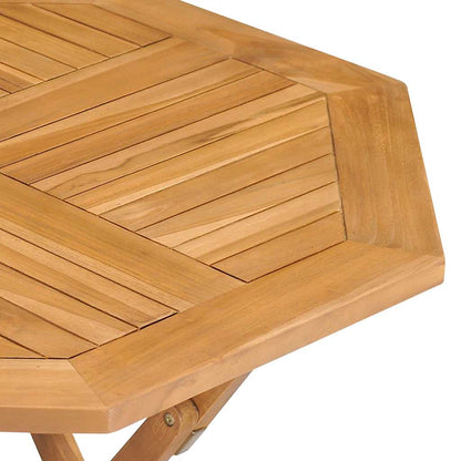 vidaXL Garden Dining Set | Warm Teak | Smooth sanded teak hardwood | Medium