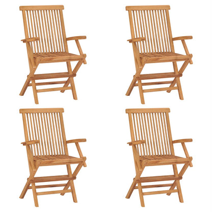 vidaXL Garden Dining Set | Warm Teak | Smooth sanded teak hardwood | Medium