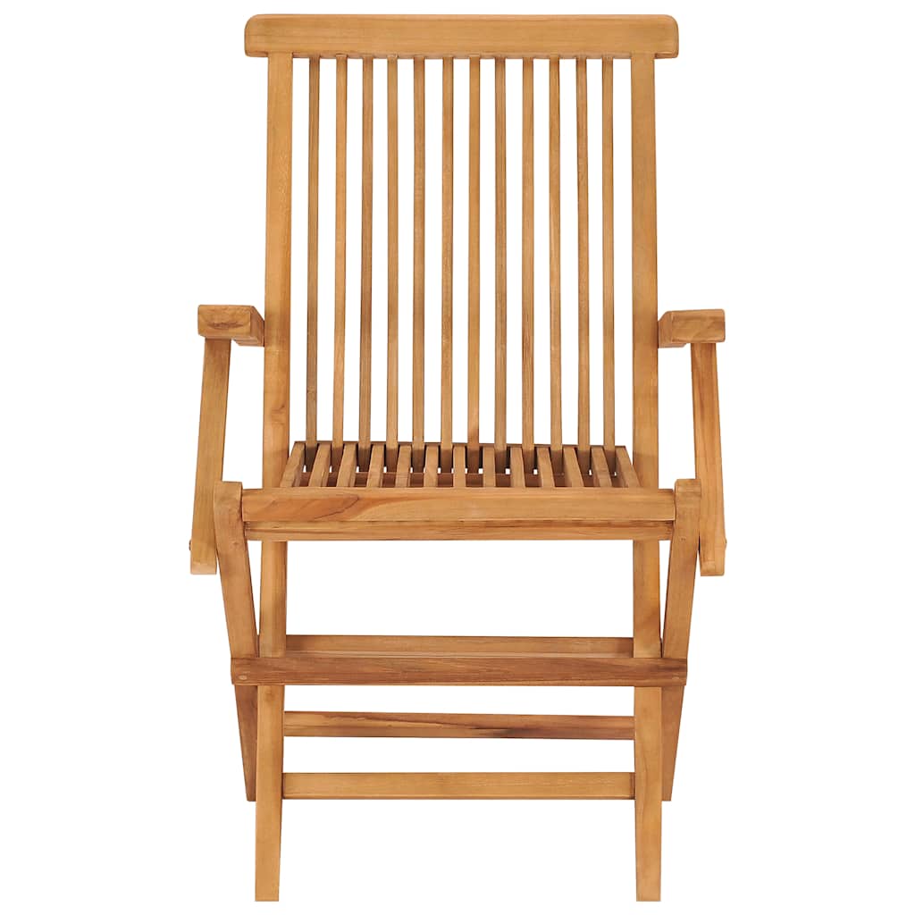vidaXL Garden Dining Set | Warm Teak | Smooth sanded teak hardwood | Medium