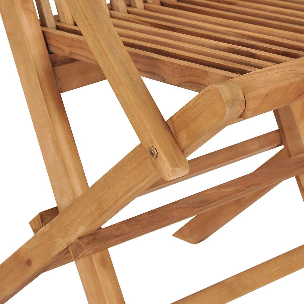 vidaXL Garden Dining Set | Warm Teak | Smooth sanded teak hardwood | Medium
