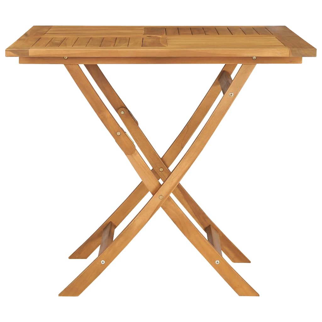 vidaXL Garden Dining Set | Warm wood tone | Fine sanded teak hardwood