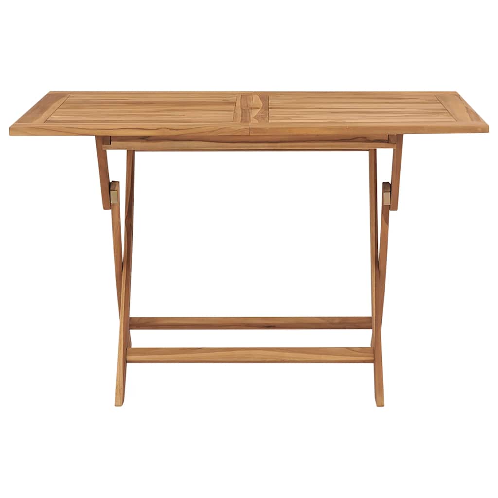 vidaXL 5 Piece Garden Dining Set Solid Teak Wood