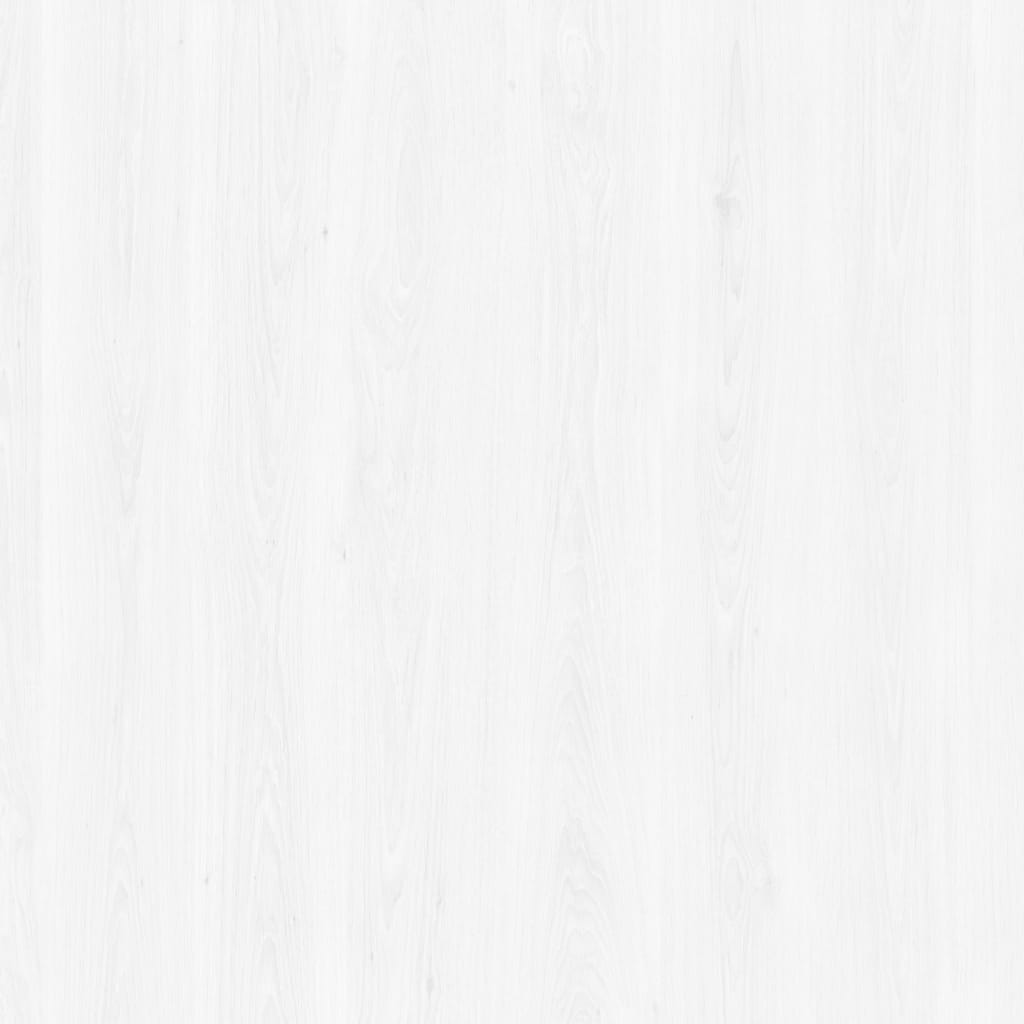 vidaXL Self-adhesive Furniture Films 2 pcs White Wood 500x90 cm PVC