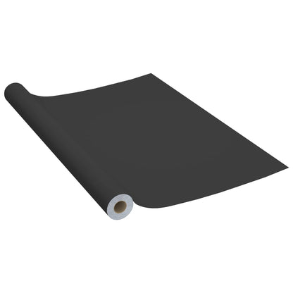 vidaXL Furniture Film | Black | PVC | 500 cm x 90 cm | Adjustable Armrests