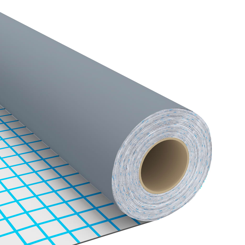 vidaXL Self-adhesive Furniture Films 2 pcs Grey 500x90 cm PVC