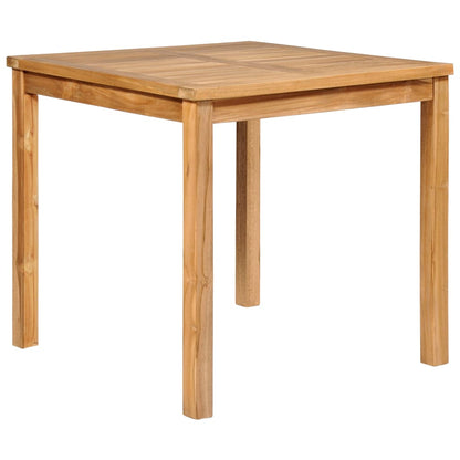 vidaXL Garden Dining Set | Warm Teak | Fine sanded teak hardwood | Medium