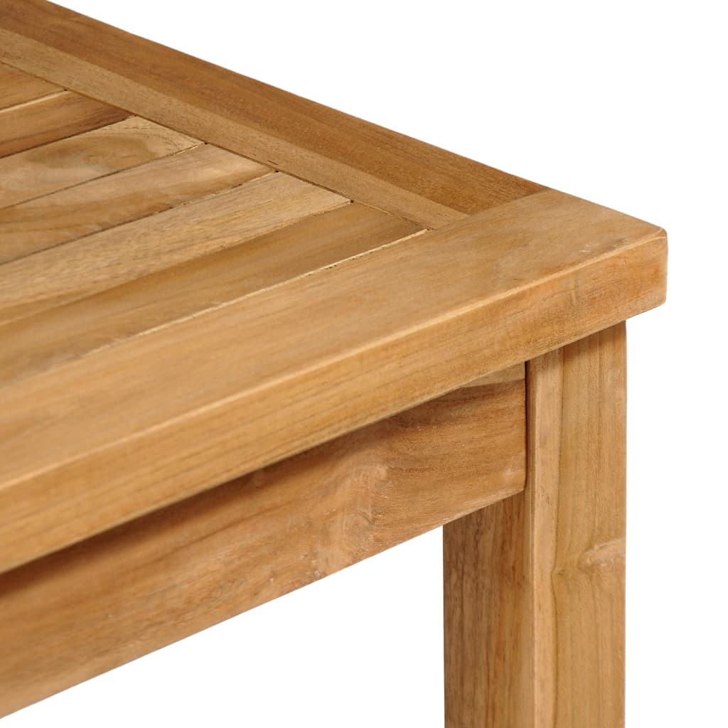 vidaXL Garden Dining Set | Warm Teak | Fine sanded teak hardwood | Medium