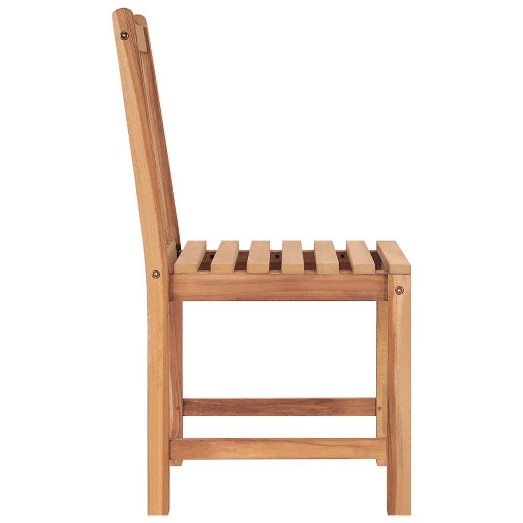 vidaXL 5 Piece Garden Dining Set 120x70 cm Solid Teak Wood