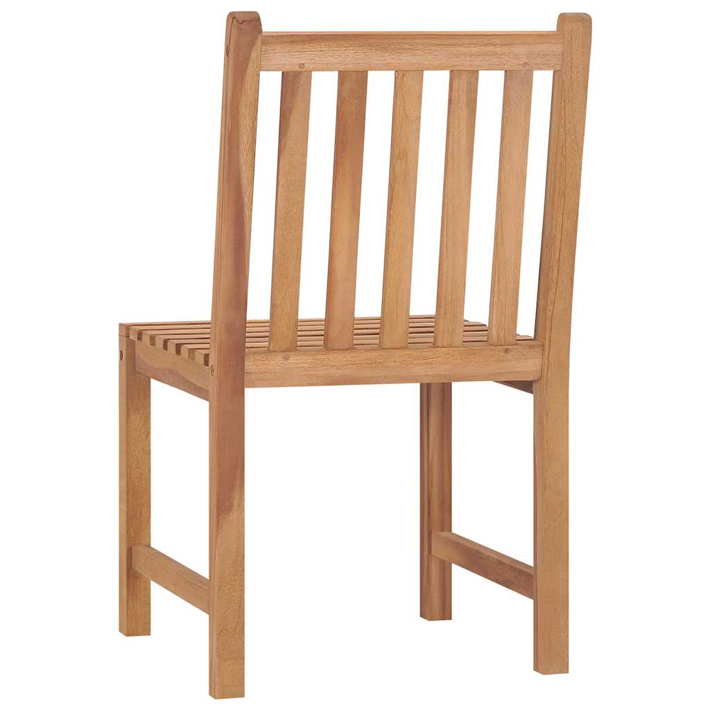 vidaXL 5 Piece Garden Dining Set 120x70 cm Solid Teak Wood