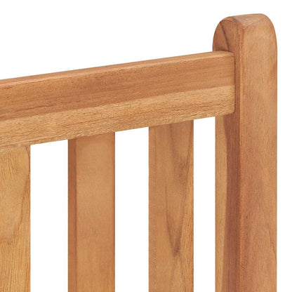 vidaXL 5 Piece Garden Dining Set 120x70 cm Solid Teak Wood