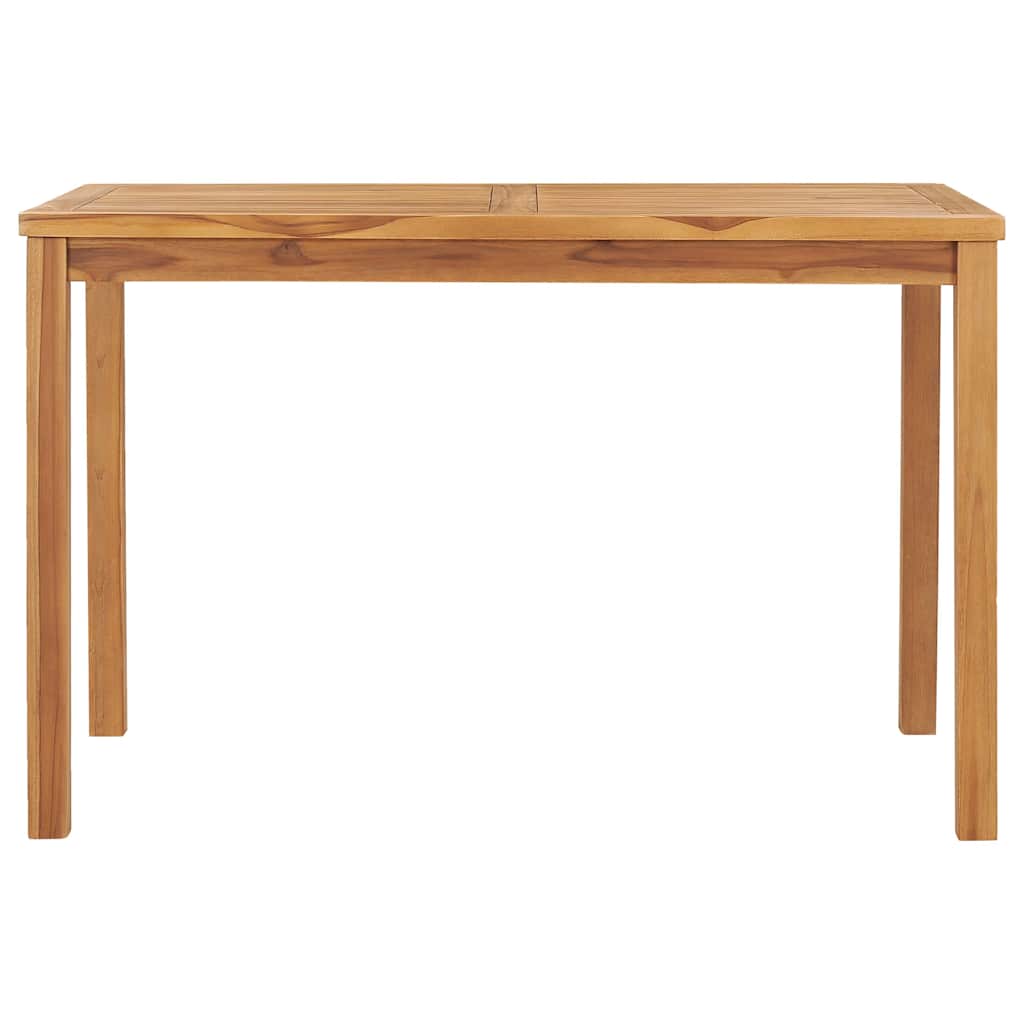 vidaXL 5 Piece Garden Dining Set 120x70 cm Solid Teak Wood