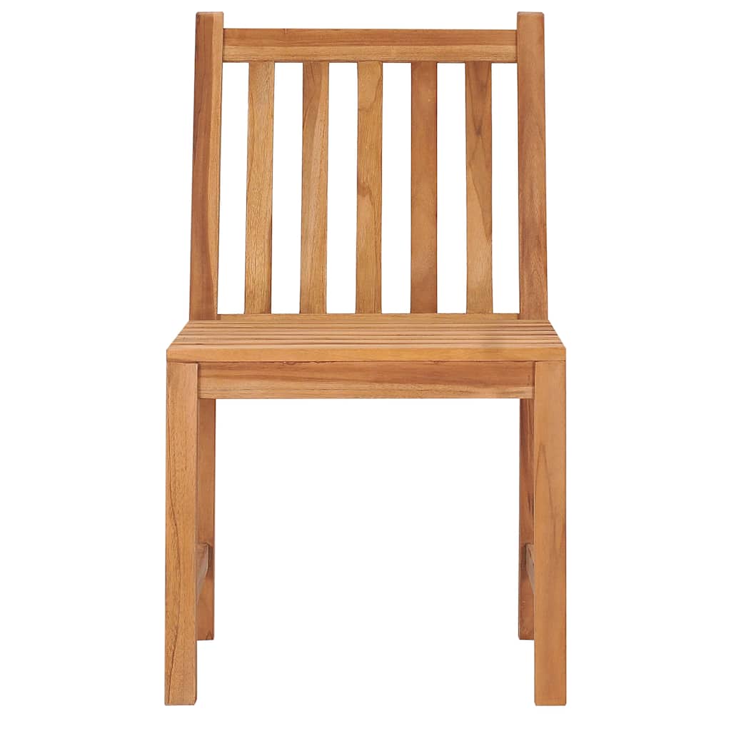 vidaXL 7 Piece Garden Dining Set 120x70 cm Solid Teak Wood