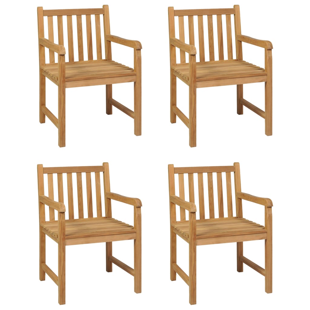 vidaXL Garden Dining Set | Warm teak | Solid teak wood | Large | Durable