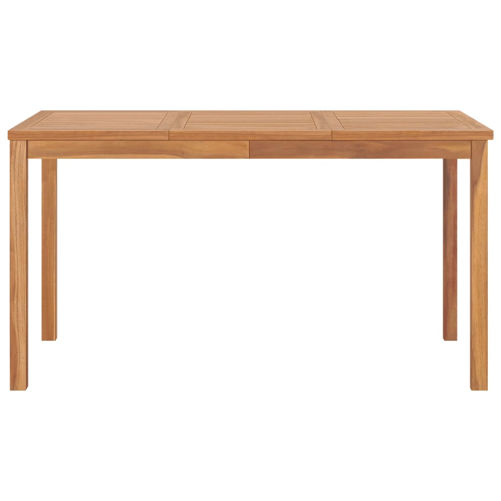 vidaXL Garden Dining Set | Warm teak | Solid teak wood | Large | Durable
