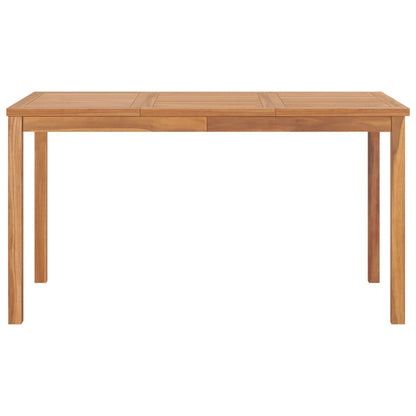 vidaXL Garden Dining Set | Warm teak | Solid teak wood | Large | Durable