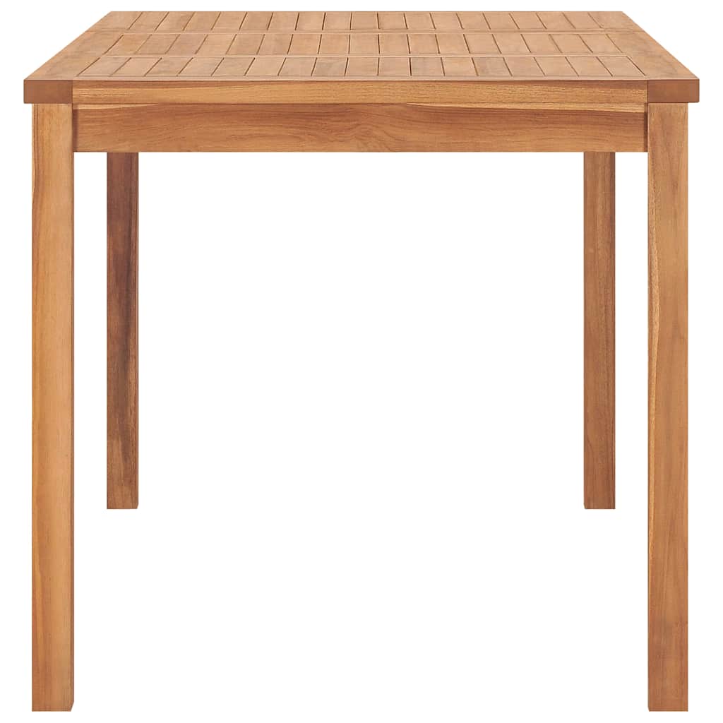vidaXL 5 Piece Garden Dining Set 140x80 cm Solid Teak Wood