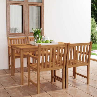 vidaXL Garden Dining Set | Warm teak | Solid teak wood | Large | Durable