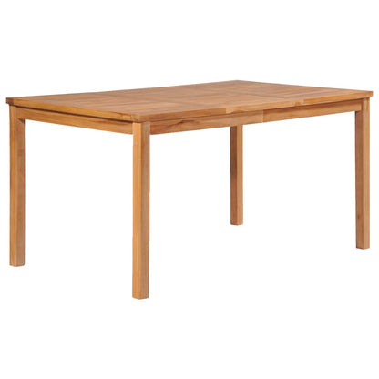 vidaXL Garden Dining Set | Warm Natural Teak | Solid Teak Wood | Durable