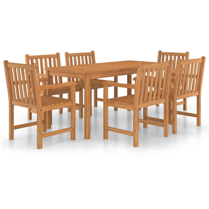 vidaXL Garden Dining Set | Natural Teak