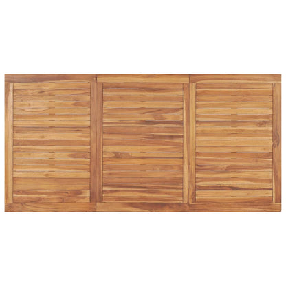 vidaXL Garden Dining Set | Teak | Solid Teak Wood | Large | Durable