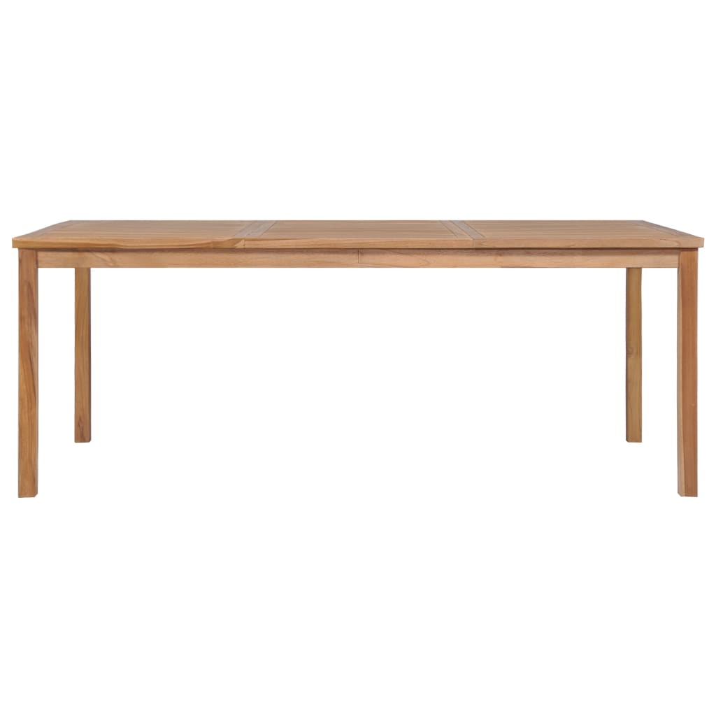 vidaXL Garden Dinings Set | Warm Brown | Solid Teak Wood | Large |  Durable