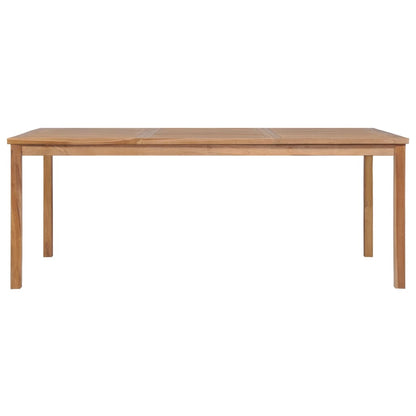 vidaXL Garden Dinings Set | Warm Brown | Solid Teak Wood | Large |  Durable