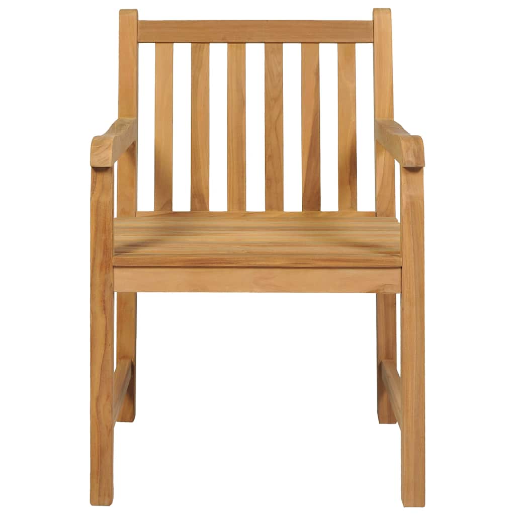 vidaXL 7 Piece Garden Dining Set 200x100 cm Solid Teak Wood