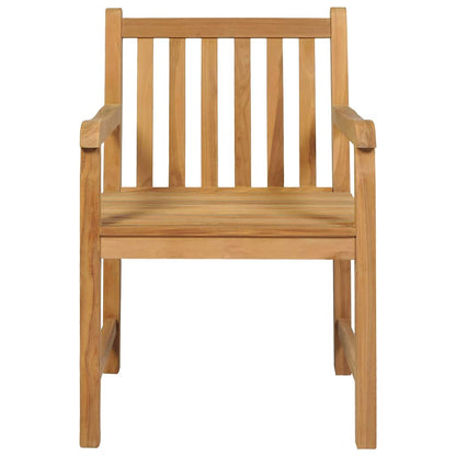 vidaXL 7 Piece Garden Dining Set 200x100 cm Solid Teak Wood