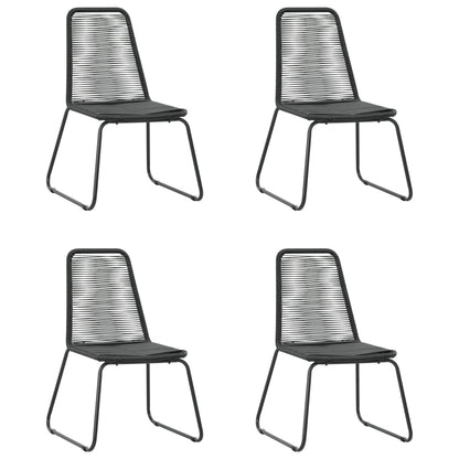 vidaXL Dining Set | Black and Brown