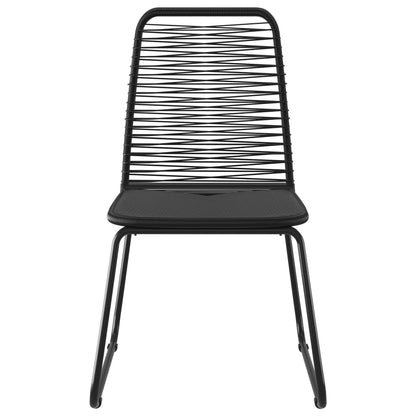 vidaXL Dining Set | Black and Brown