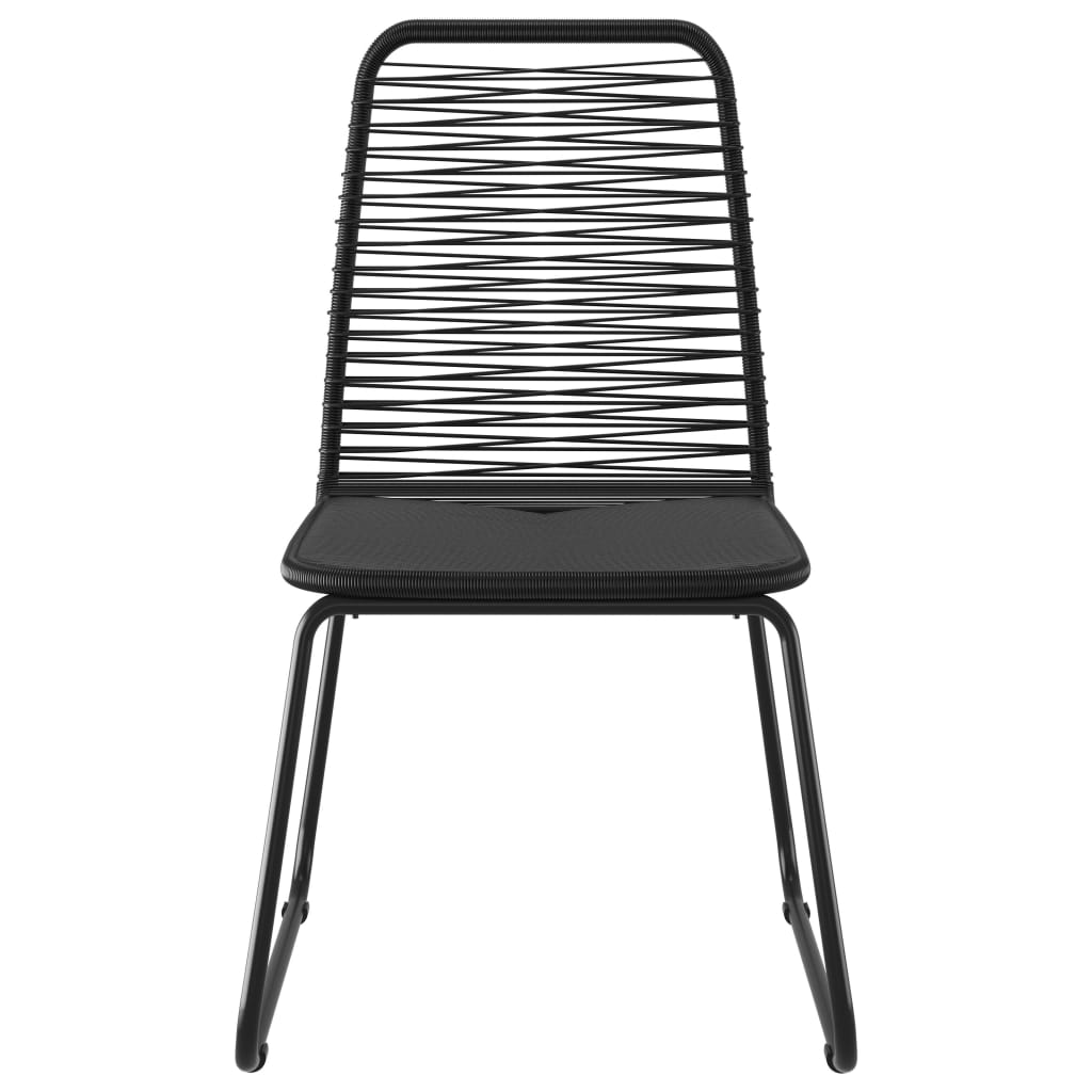 vidaXL Dining Set | Black and Brown
