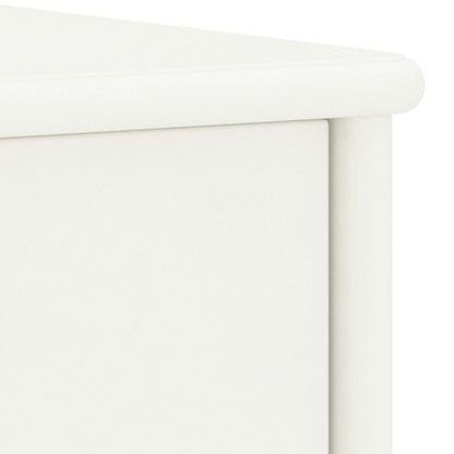 vidaXL Bedside Cabinet White 35x30x40 cm Solid Pinewood