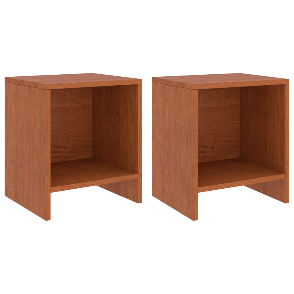 322241 vidaXL Bedside Cabinets 2 pcs Honey Brown 35x30x40 cm Solid Pinewood