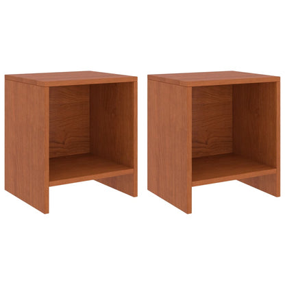 322241 vidaXL Bedside Cabinets 2 pcs Honey Brown 35x30x40 cm Solid Pinewood