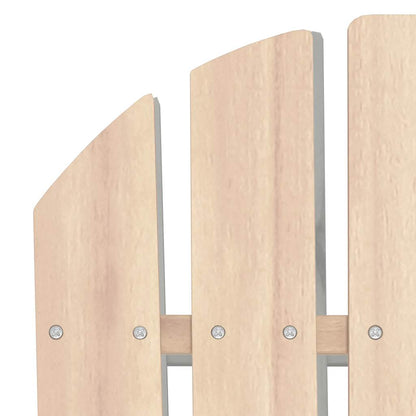 vidaXL Garden Chair | Natural Fir | Solid Fir Wood | Standard | Ergonomic