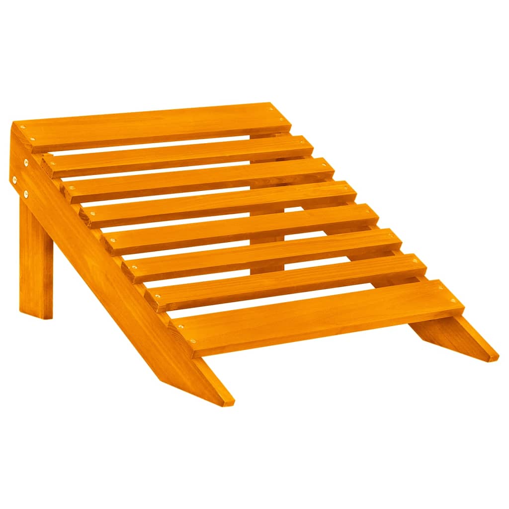 vidaXL Garden Chair | Orange | Solid fir wood | Large | Detachable