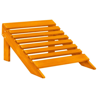 vidaXL Garden Chair | Orange | Solid fir wood | Large | Detachable