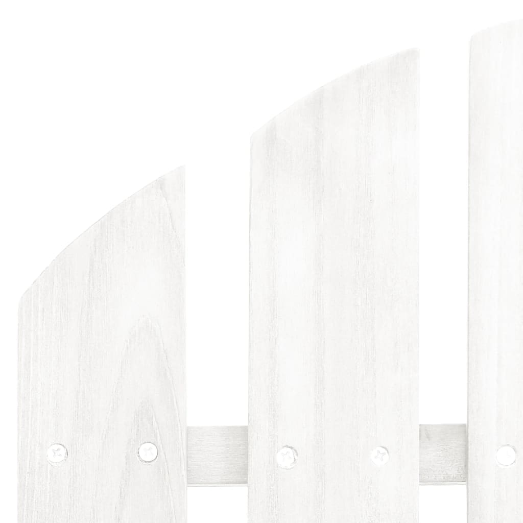 vidaXL Garden Adirondack Chair with Table Solid Fir Wood White