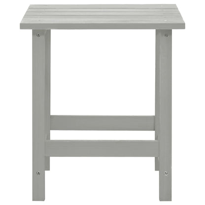 vidaXL Garden Chair | Grey | Solid fir wood | Large |  Ergonomic  | Garden Chair