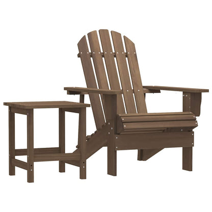 vidaXL Garden Chair | Brown | Solid fir wood | 69.5 x 86.5 x 89.5 cm