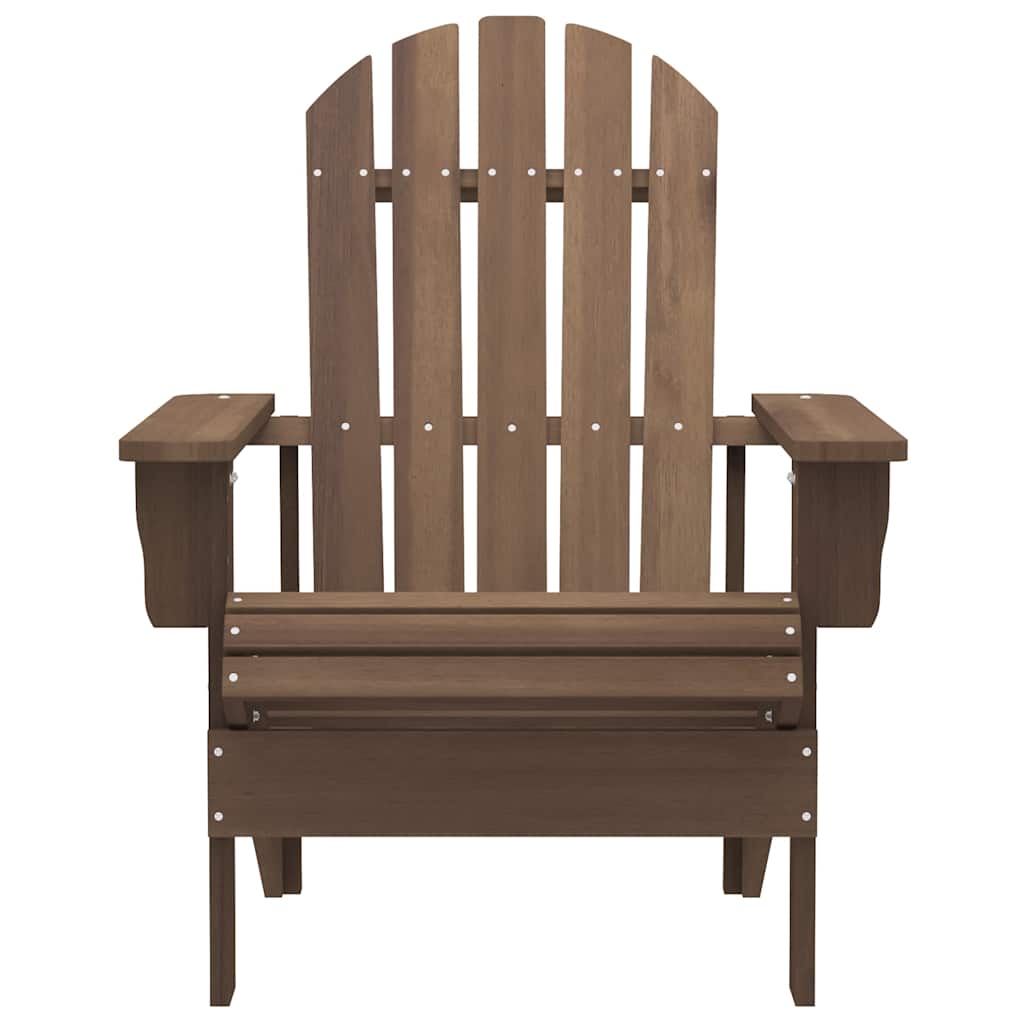 vidaXL Garden Chair | Brown | Solid fir wood | 69.5 x 86.5 x 89.5 cm