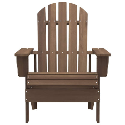 vidaXL Garden Chair | Brown | Solid fir wood | 69.5 x 86.5 x 89.5 cm
