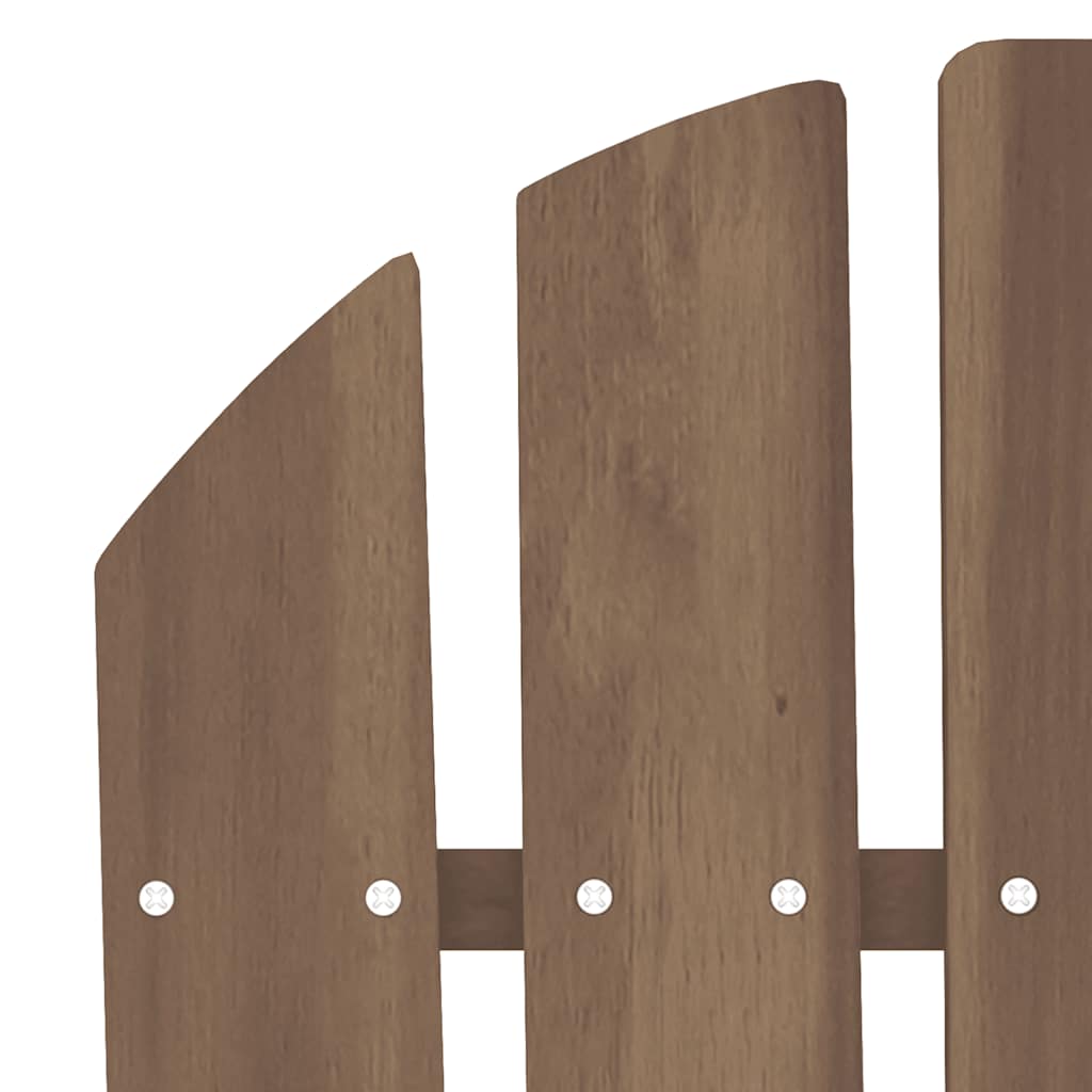 vidaXL Garden Chair | Brown | Solid fir wood | 69.5 x 86.5 x 89.5 cm