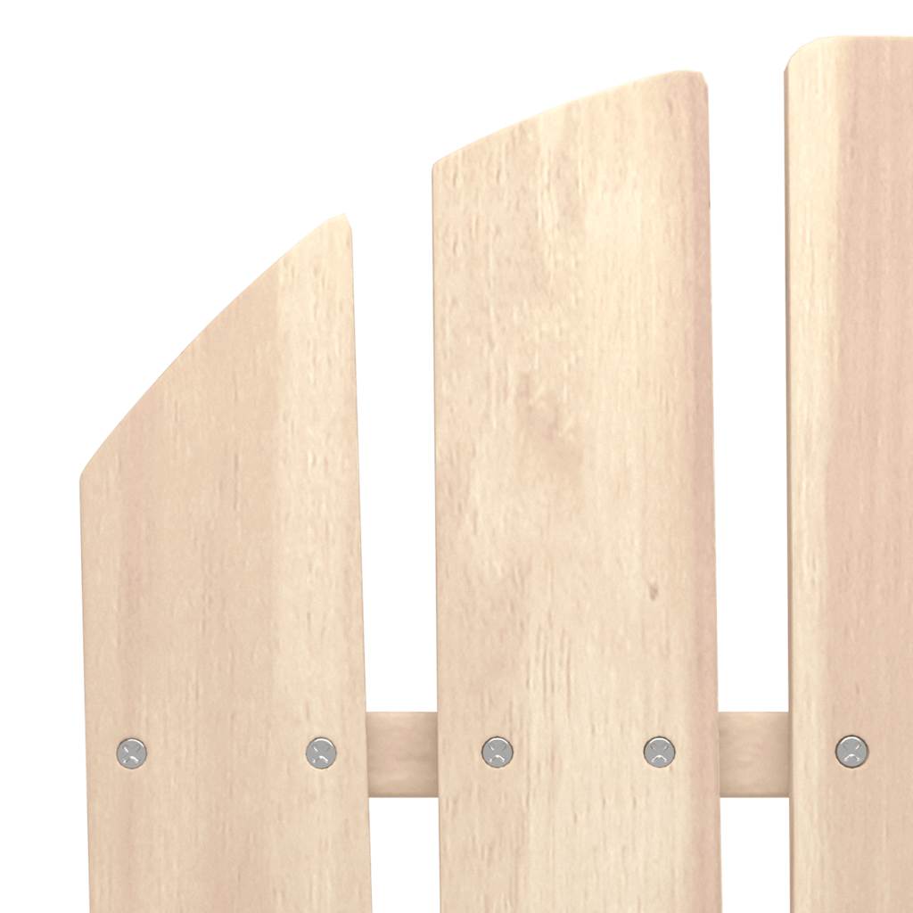 vidaXL Garden Chair | Natural wood | Solid fir wood | Standard |  Ergonomic