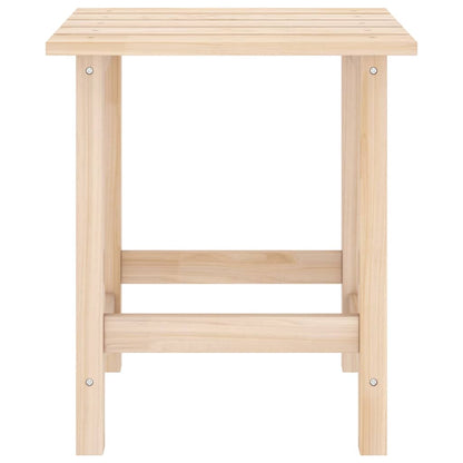 315932 vidaXL Garden Adirondack Chair with Ottoman and Table Solid Fir Wood
