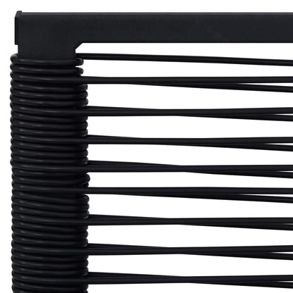vidaXL Dining Set | Black | Glass | Standard | Durable | Dining Set