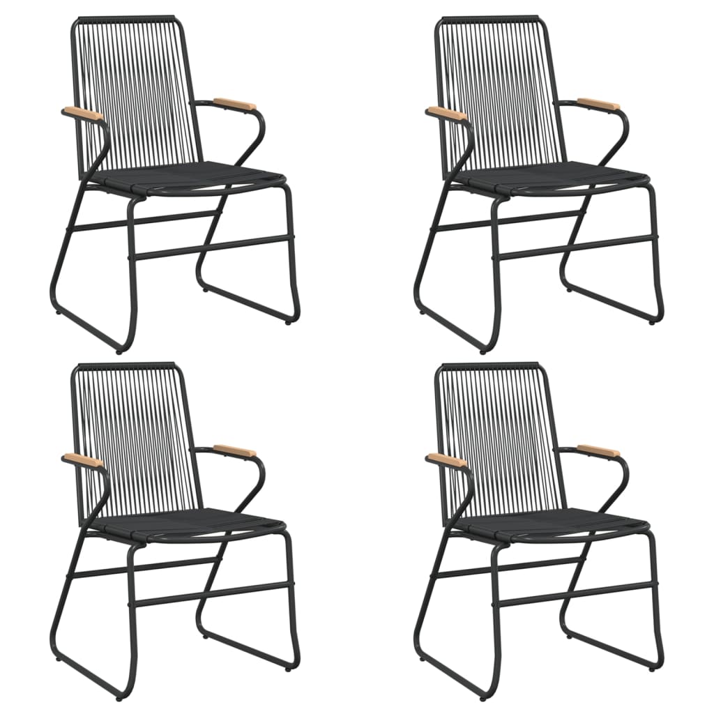 vidaXL Garden Dining Set | Black