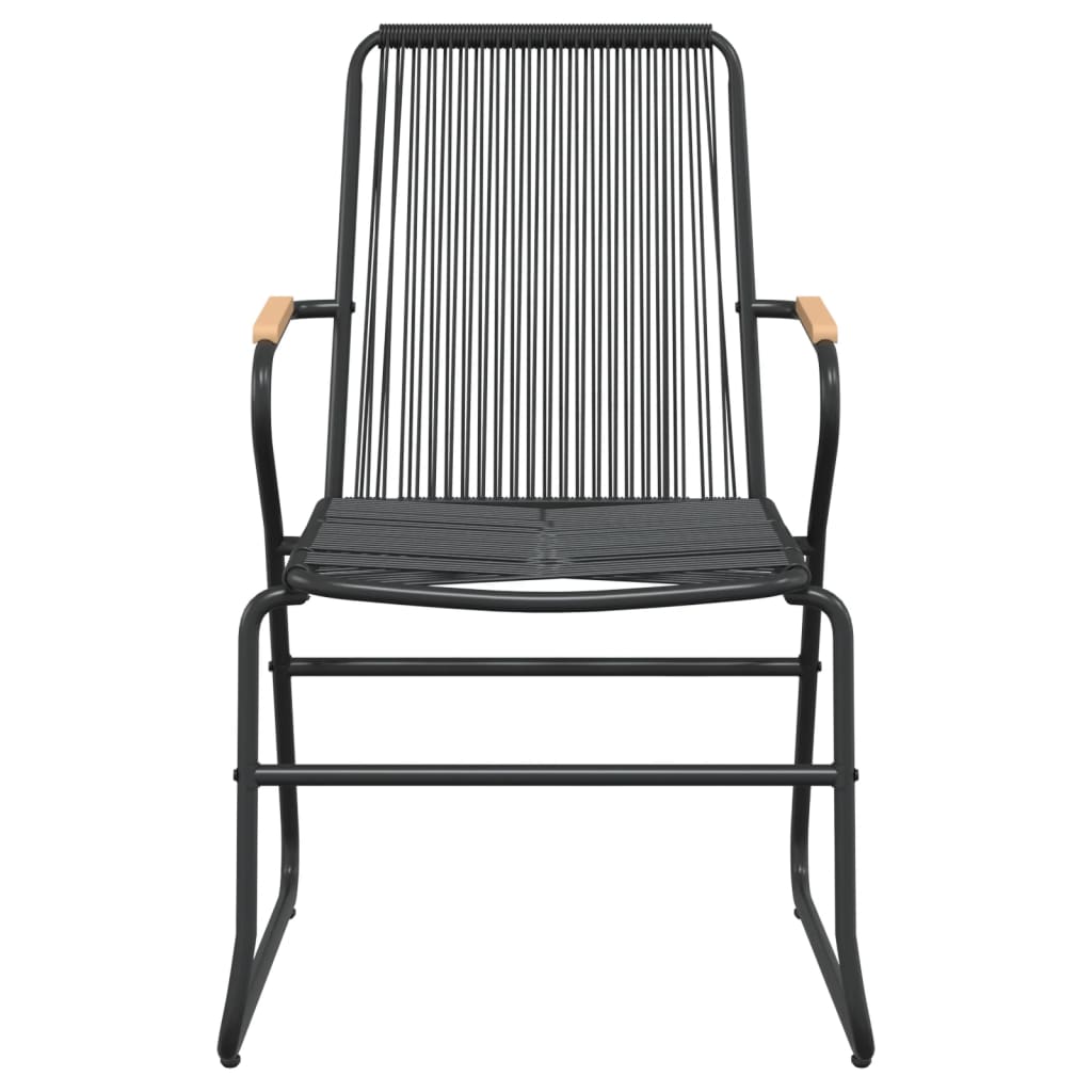 vidaXL Garden Dining Set | Black
