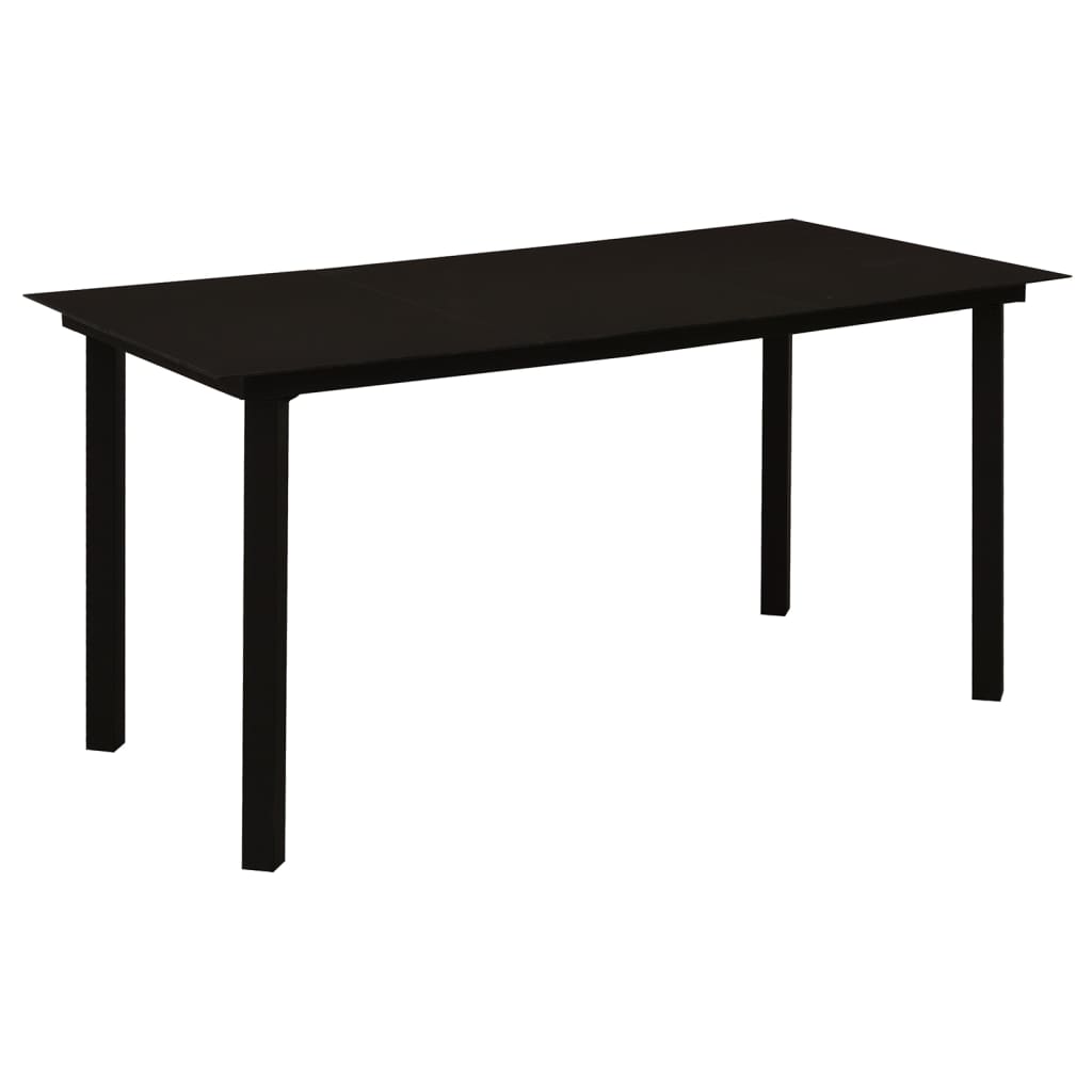 vidaXL Garden Dining Set | Black