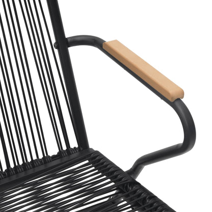 vidaXL Garden Dining Set | Black